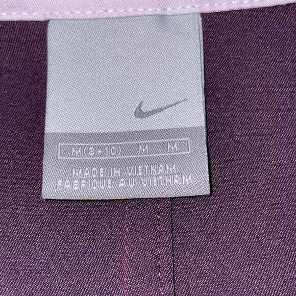 Nike Purple Lightweight Zip-up Jacket Size M (8-10) - Picture 3 of 4